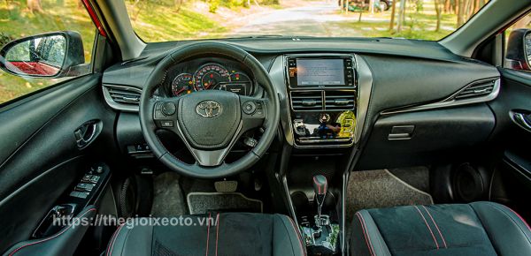 nội thất Toyota Vios GR-S 2022