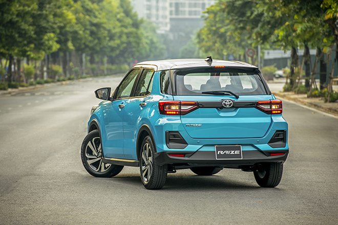 Giá lăn bánh dòng xe Toyota Raize vừa ra mắt tại Việt Nam - 5
