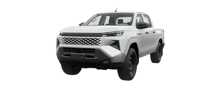 Toyota Hilux Pro 2.8 4x2 AT 2026 - Trắng ngọc trai