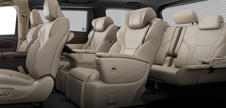 Toyota Alphard HEV 2026 - Ghế thương gia hàng thứ 2