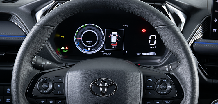 Màn hình hiển thị đa thông tin Toyota Yaris Cross HEV 2026