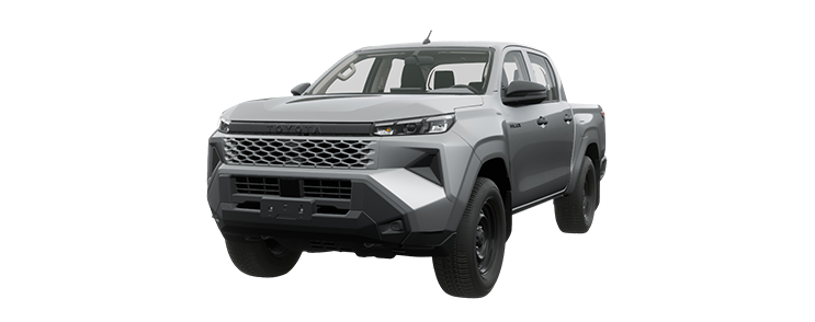 Toyota Hilux Pro 2.8 4x2 AT 2026 - Màu ghi