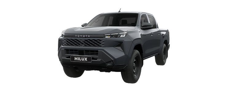 Toyota Hilux Pro 2.8 4x2 AT 2026 - Màu xám