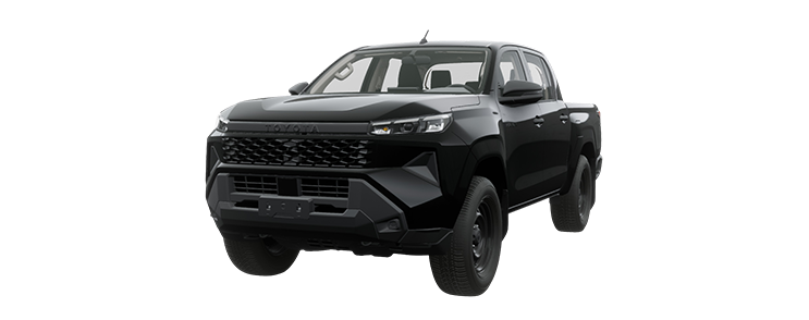 Toyota Hilux Pro 2.8 4x2 AT 2026 - Màu đen